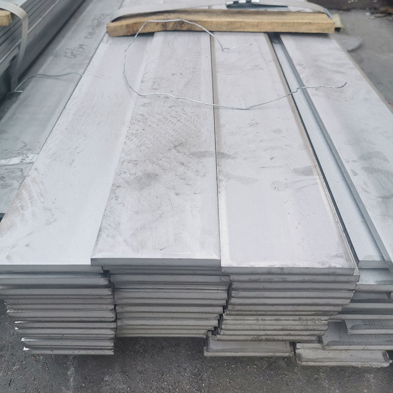 SS304 Sıcak Haddelenmiş SS Düz Çubuk 06Cr19Ni10 40mm Çelik Bina Dekorasyonu